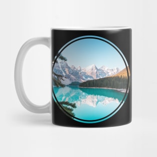 Snowy Mountains Landscape - Tranquility  Natural Mug